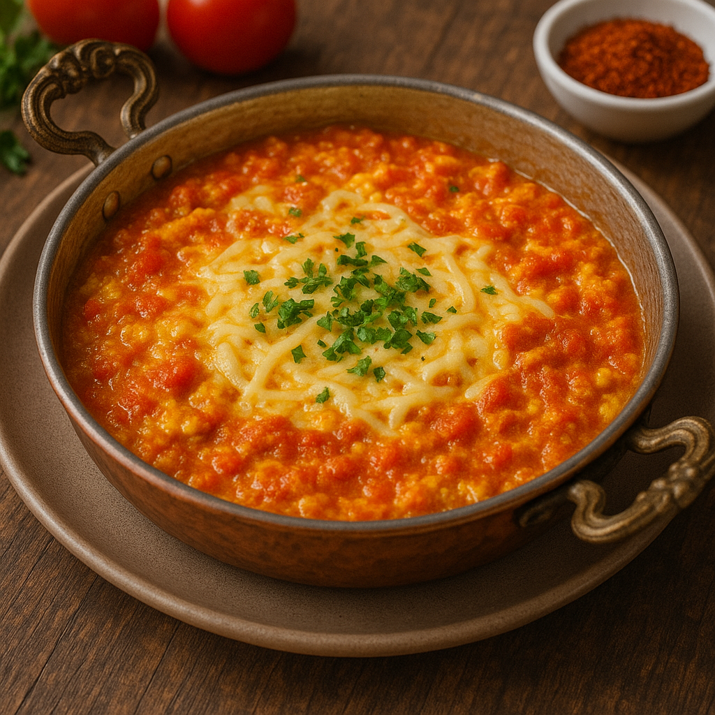 Kaşarlı Menemen