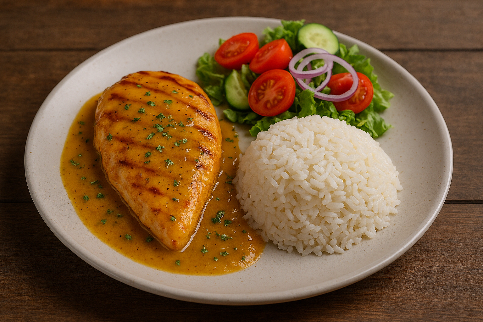 Ballı Hardallı Tavuk 